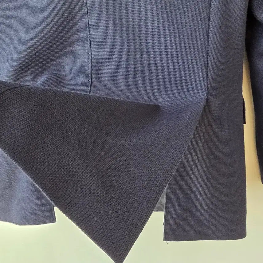 [BUNJANG] Navy Jacquard Jacket / 90)네이비 남성 자가드 자켓/새제품