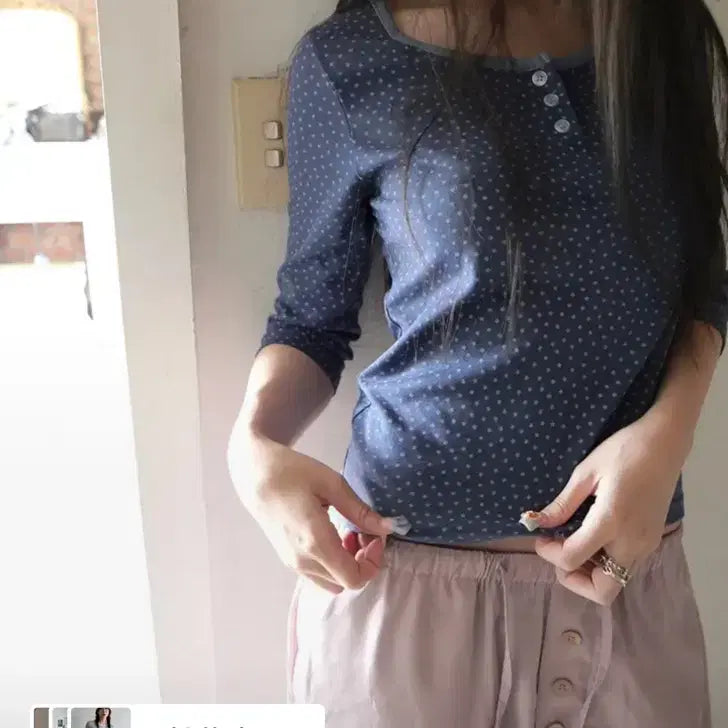 [BUNJANG] Baby Lab Star Capri Tee / 베이비랩 스타 카프리 티