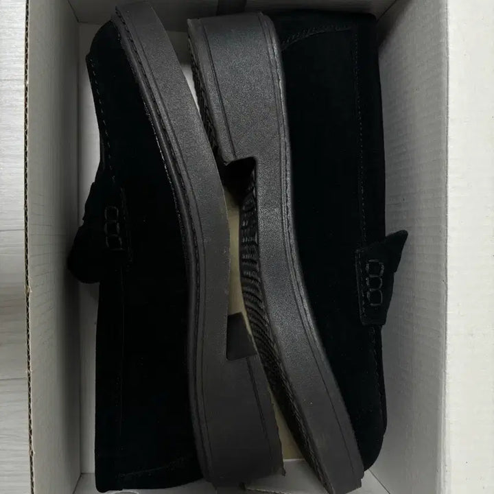 [BUNJANG] Black Suede Women's Shoes / 착한구두 블랙 스웨이드 여성구두