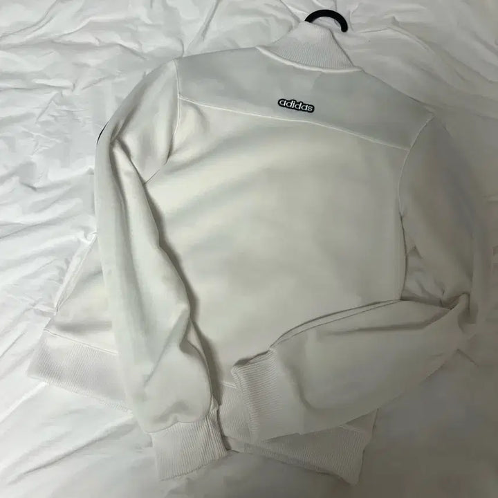 [BUNJANG] Adidas White Three-Stripe Jacket / 빈티지 아디다스 화이트 삼선 자켓