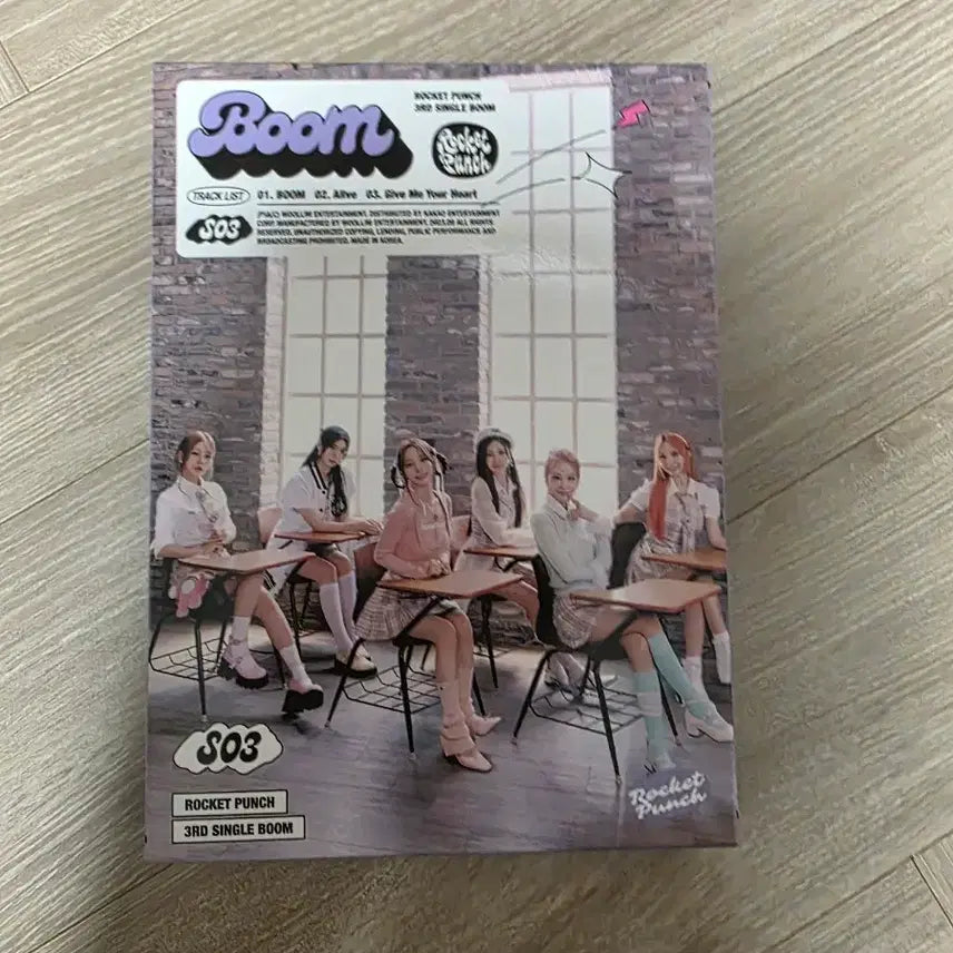 로켓펀치 3rd 싱글 Boom 앨범