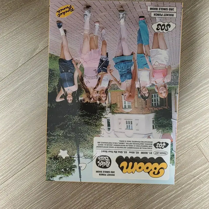 로켓펀치 3rd 싱글 Boom 앨범