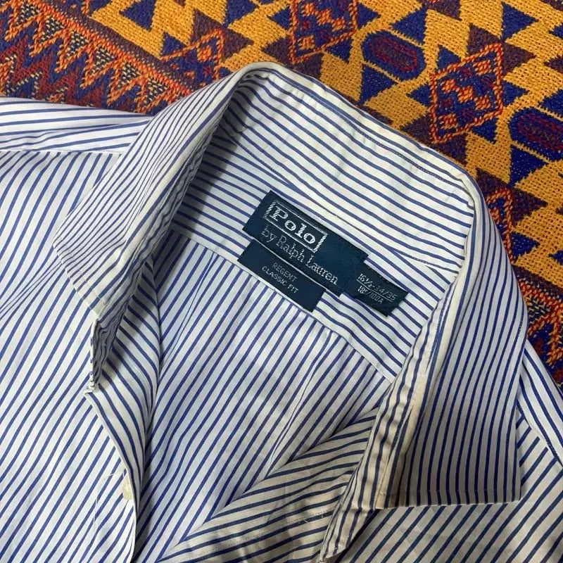[BUNJANG] Polo Ralph Lauren Striped Shirt / [빅사이즈] 폴로랄프로렌 스트라이프 셔츠