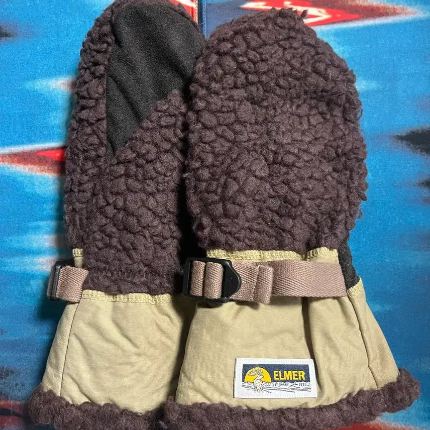 [BUNJANG] Elmer Teddy Mitten Wool Gloves M / 엘머 테디미튼 양모장갑 M