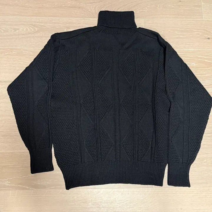 [BUNJANG] Figvel Fisherman Knit Sweater / [새상품] 피그벨 피셔맨 니트 블랙 38