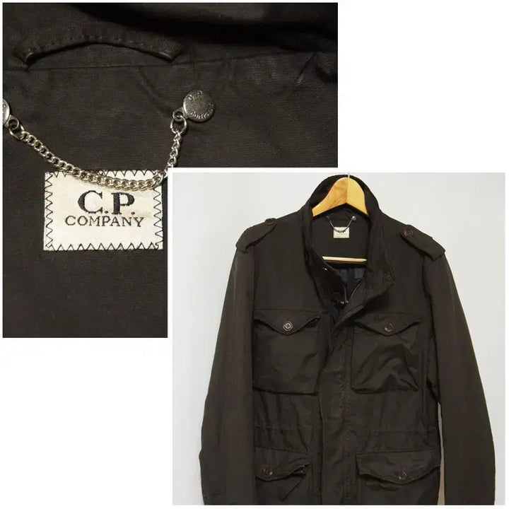 [BUNJANG] CP Company Brown Field Jacket Men's 105 / CP컴퍼니 수입정품 브라운 야상점퍼 남성105