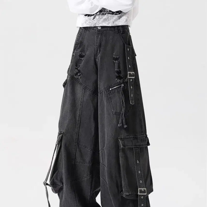 [BUNJANG] Y2K Black Jeans / y2k 흑청바지 두개 팝니다