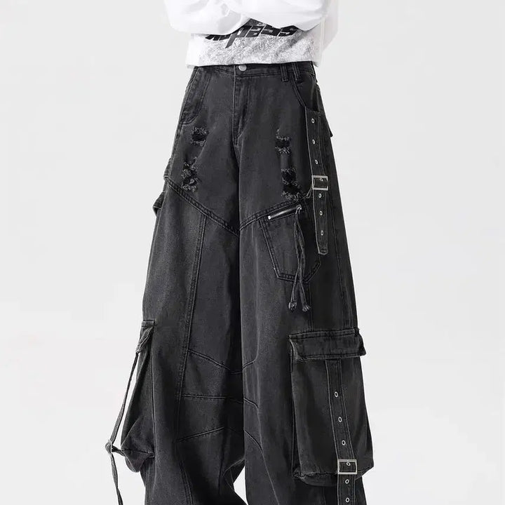 [BUNJANG] Y2K Black Jeans / y2k 흑청바지 두개 팝니다