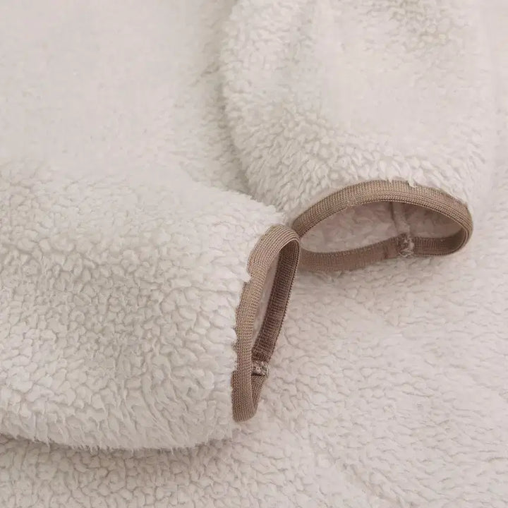 [BUNJANG] White Mountaineering Boa Fleece Pullover Sweatshirt Anorak / 유니클로&화이트마운티니어링 보아 프리스 풀오버 스웻셔츠 아노락 L~105