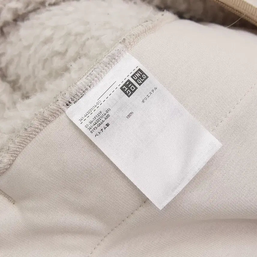 [BUNJANG] White Mountaineering Boa Fleece Pullover Sweatshirt Anorak / 유니클로&화이트마운티니어링 보아 프리스 풀오버 스웻셔츠 아노락 L~105