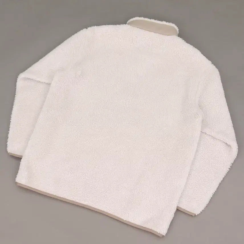 [BUNJANG] White Mountaineering Boa Fleece Pullover Sweatshirt Anorak / 유니클로&화이트마운티니어링 보아 프리스 풀오버 스웻셔츠 아노락 L~105