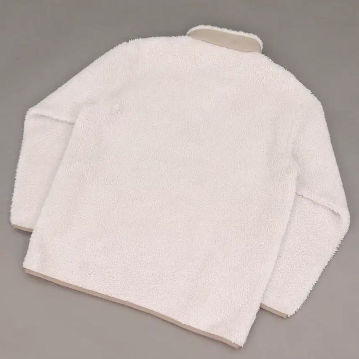 [BUNJANG] White Mountaineering Boa Fleece Pullover Sweatshirt Anorak / 유니클로&화이트마운티니어링 보아 프리스 풀오버 스웻셔츠 아노락 L~105