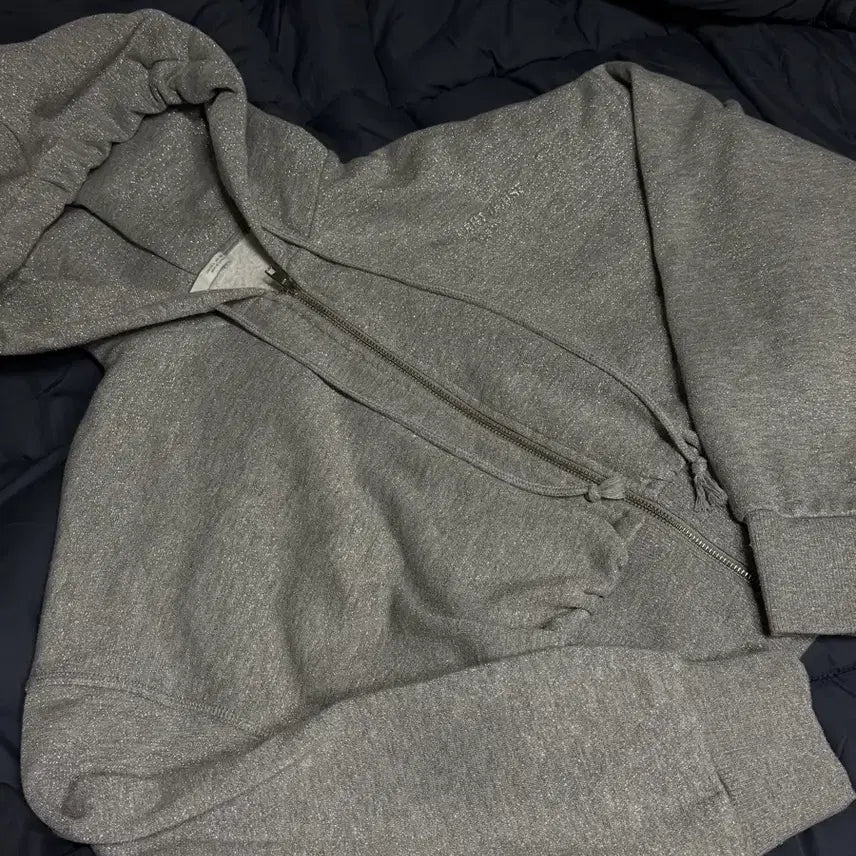 [BUNJANG] Zara Cropped Sweatshirt / zara 메탈사 크롭 스웨트셔트