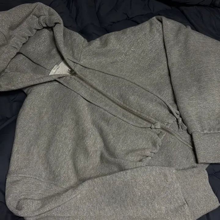 [BUNJANG] Zara Cropped Sweatshirt / zara 메탈사 크롭 스웨트셔트