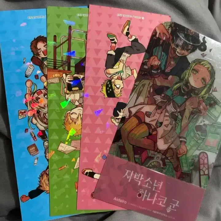 [BUNJANG] Jibaku Shounen Hanako-kun Acrylic Bookmark Bundle Set / 지박소년 하나코군 책갈피 아크릴 일괄