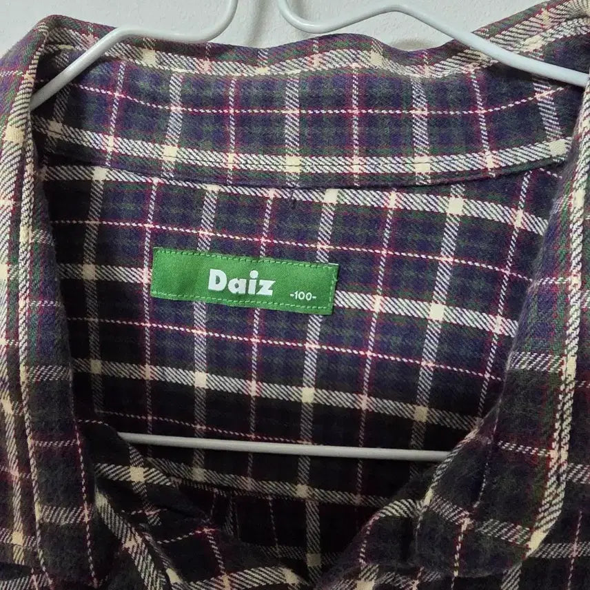 [BUNJANG] Dias 100 Checkered Shirt / 100 디아즈 체크셔츠 봄가을겨울용