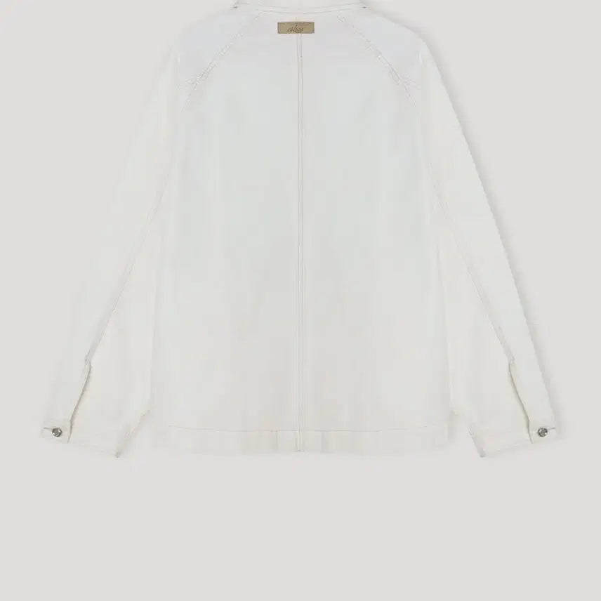 [BUNJANG] ETHOS Oversized White Denim Jacket / ETHOS 에토스 오버사이즈 화이트 데님 자켓