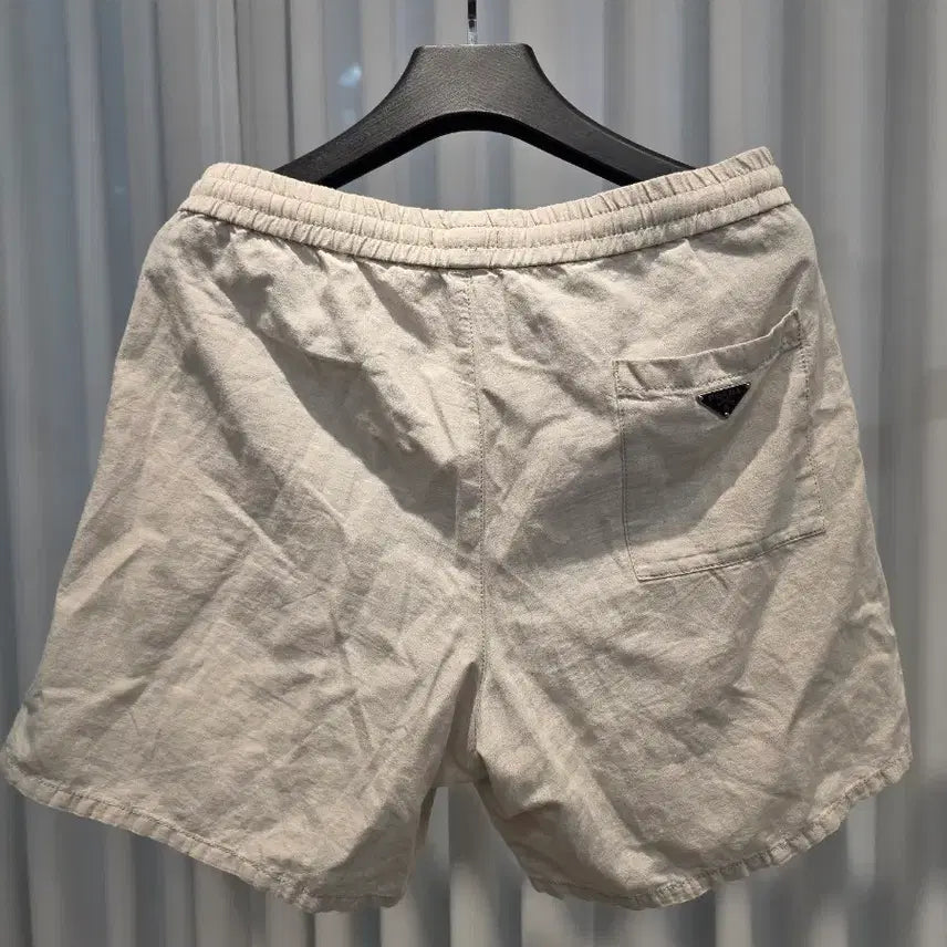 [BUNJANG] Prada Chambray Bermuda Shorts / (L) 프라다 샴브레이 버뮤다 팬츠 바지