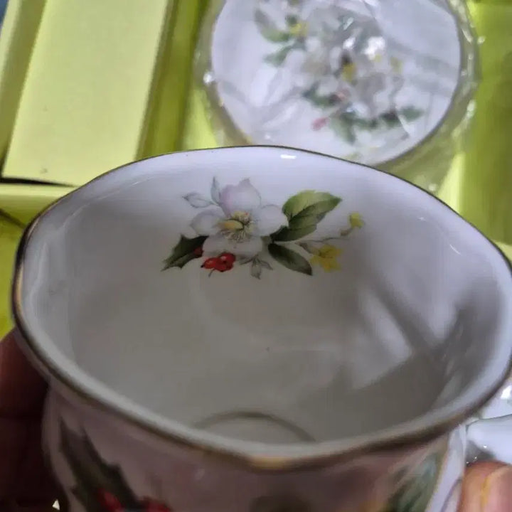 [BUNJANG] Royal Swan England Teacup Set / 로얄스완 잉글랜드 찻잔 미사용 2조세트