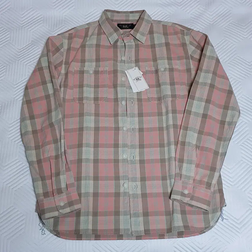 [BUNJANG] RRL Plaid Woven Workshirt / [새상품/M] RRL 플래드 우븐 워크셔츠 팝니다.