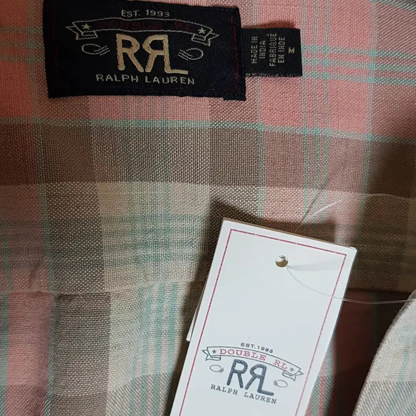 [BUNJANG] RRL Plaid Woven Workshirt / [새상품/M] RRL 플래드 우븐 워크셔츠 팝니다.