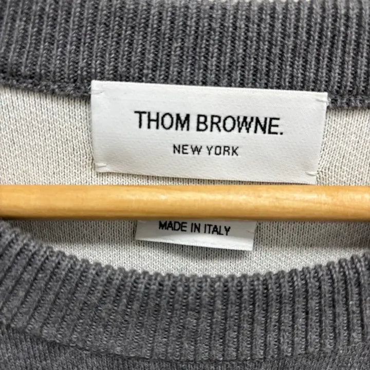 [BUNJANG] Thom Browne Anchor Knit Sweater / [5]톰브라운 사선완장 앵커 니트