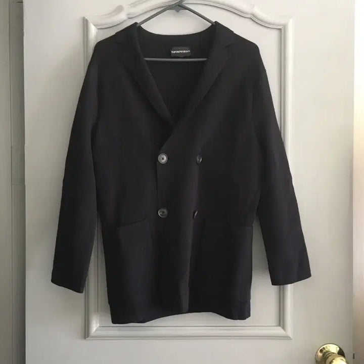 [BUNJANG] Emporio Armani Wool Jacket Cardigan M Size / 엠포리오 아르마니 울 자켓 가디건 m사이즈
