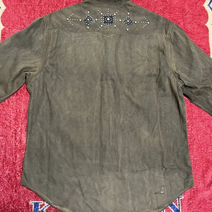 [BUNJANG] RRL Studded Western Shirt / 더블알엘 (RRL) 스터드 웨스턴 셔츠