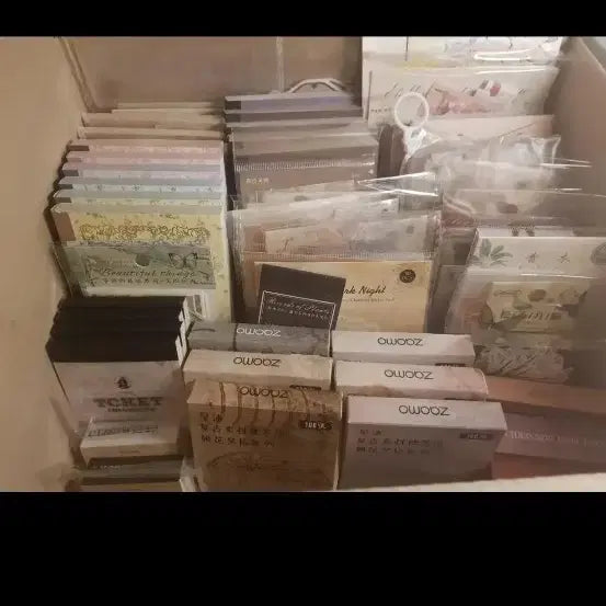 [BUNJANG] Vintage Deco Sticker Set / 빈티지다꾸 소분팩 ! 엄청 다양해요 !