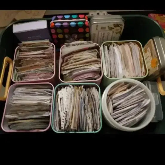 [BUNJANG] Vintage Deco Sticker Set / 빈티지다꾸 소분팩 ! 엄청 다양해요 !