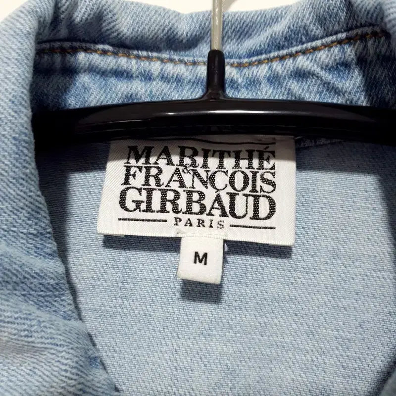 [BUNJANG] Marithe Francois Girbaud Denim Short Sleeve Shirt M / 마리떼프랑소와저버 데님 반팔 셔츠 M 공용_S0808