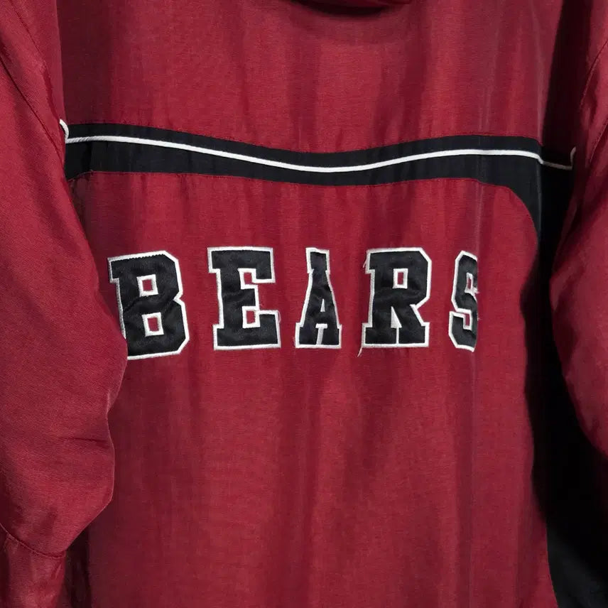 [BUNJANG] Reebok Hershe Bears Quilted Hoodie Jumper / 리복 허시 베어스 올드스쿨 기모 누빔 후드 점퍼