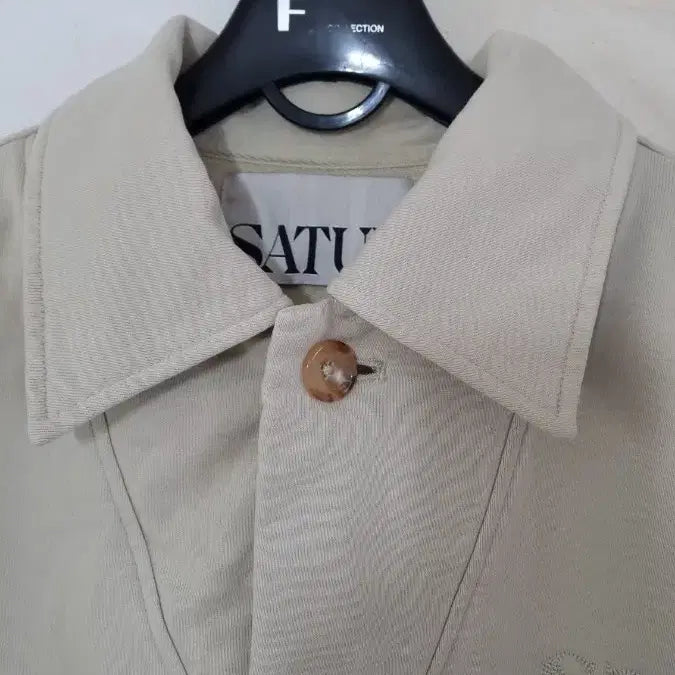 [BUNJANG] SATUR Arles Sage Beige Pullover Sweatshirt / SATUR 4season Arles 풀오버 맨투맨