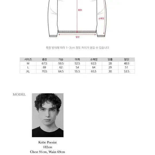 [BUNJANG] SATUR Arles Sage Beige Pullover Sweatshirt / SATUR 4season Arles 풀오버 맨투맨