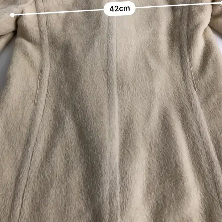 [BUNJANG] Ivory Long Coat / 아이보리 롱 코트