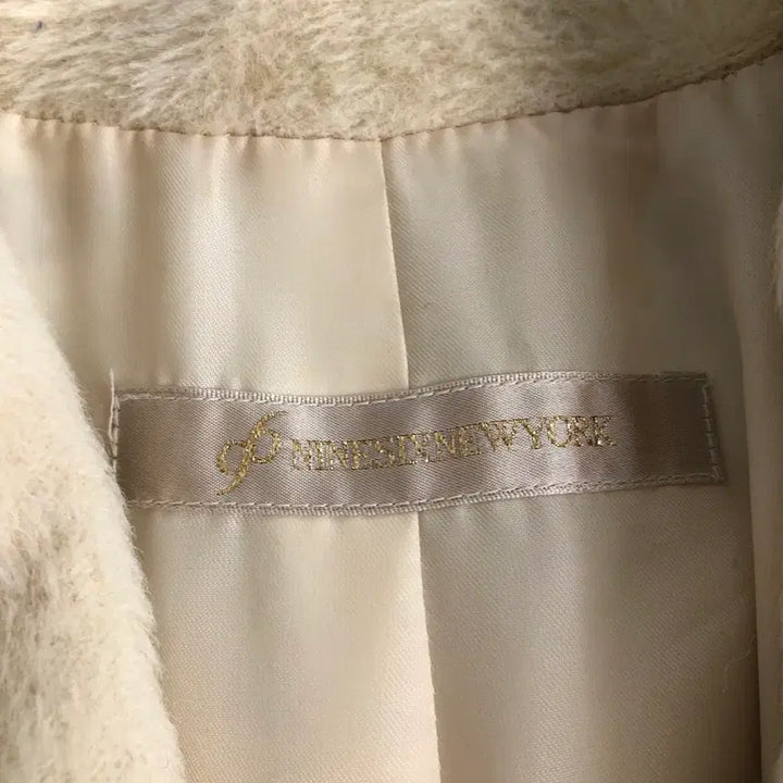 [BUNJANG] Ivory Long Coat / 아이보리 롱 코트