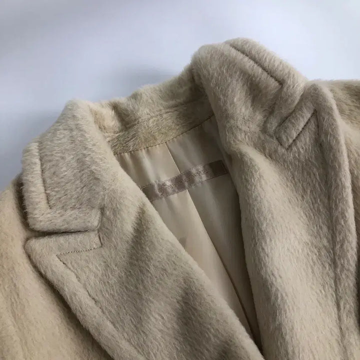 [BUNJANG] Ivory Long Coat / 아이보리 롱 코트