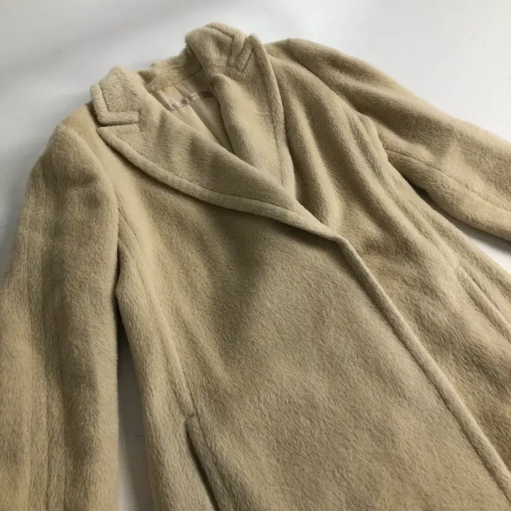 [BUNJANG] Ivory Long Coat / 아이보리 롱 코트