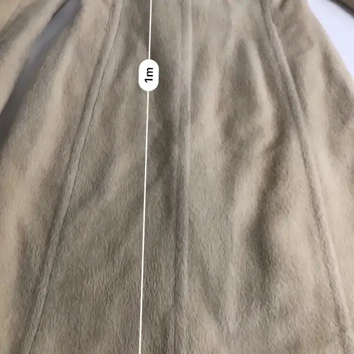 [BUNJANG] Ivory Long Coat / 아이보리 롱 코트