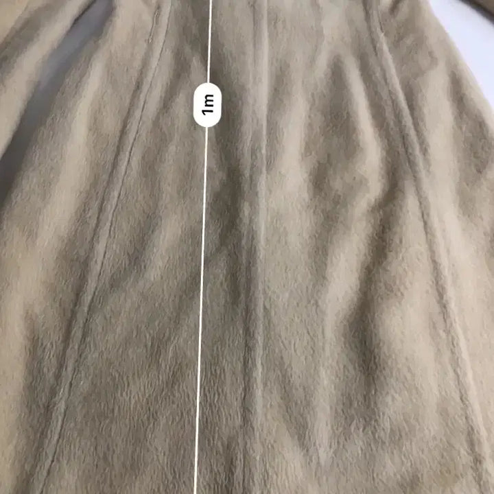 [BUNJANG] Ivory Long Coat / 아이보리 롱 코트