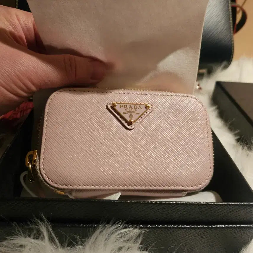 [BUNJANG] Prada Saffiano Leather Mini Crossbody Bag / 프라다 사피아노 레더 미니 크로스백 내장칩
