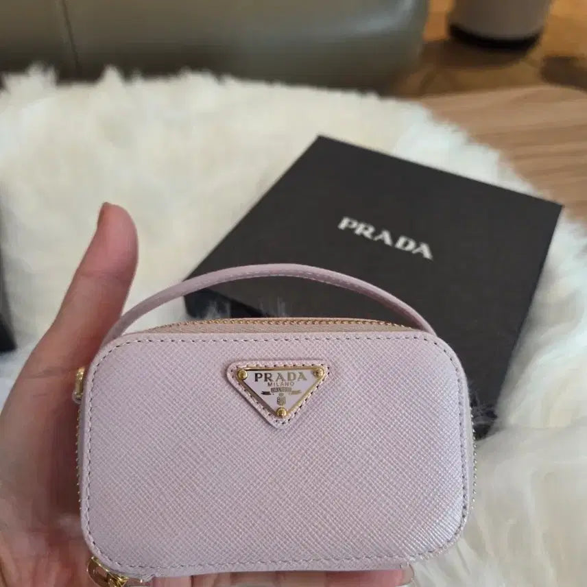 [BUNJANG] Prada Saffiano Leather Mini Crossbody Bag / 프라다 사피아노 레더 미니 크로스백 내장칩