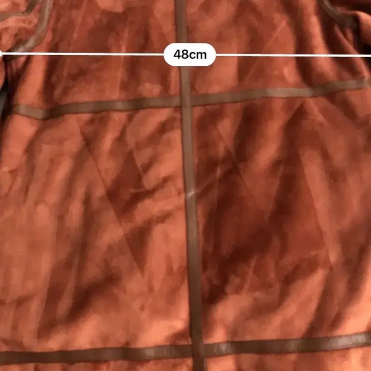 [BUNJANG] Suede Long Mouton Coat with Hood / 스웨이드 롱 무스탕 코트 후드 퍼