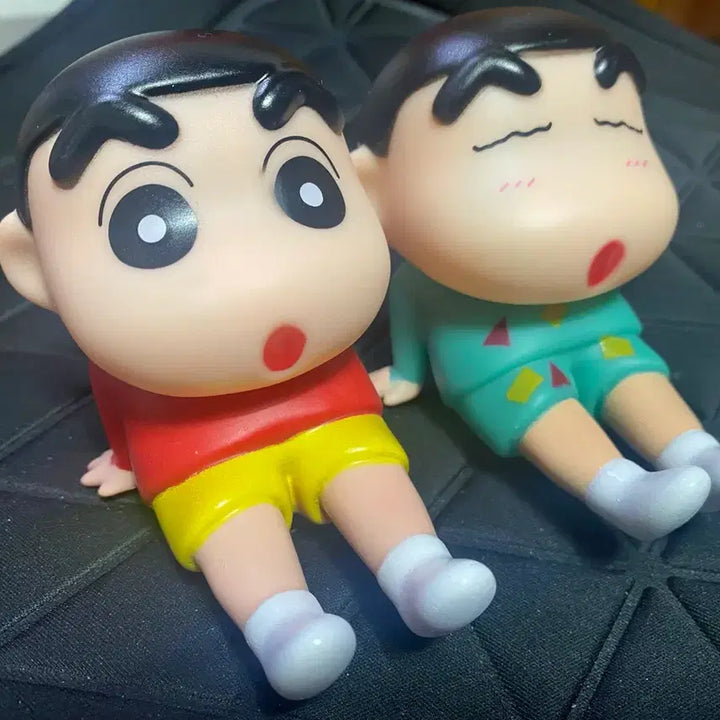 [BUNJANG] Figure and Jibbitz Set / 짱구 잠옷 지비츠 및 피규어