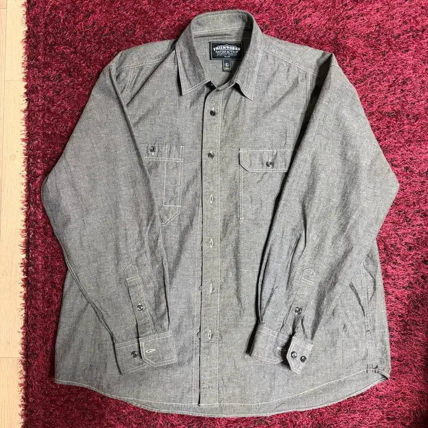 [BUNJANG] Prism Works Chambray Work Shirt / 프리즘웍스 CHAMBRAY WORK SHIRT 셔츠 판매