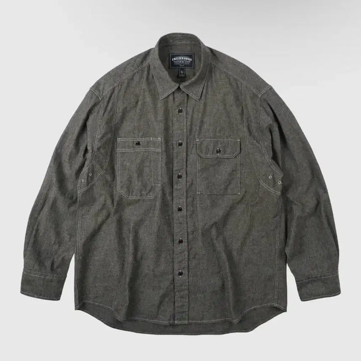 [BUNJANG] Prism Works Chambray Work Shirt / 프리즘웍스 CHAMBRAY WORK SHIRT 셔츠 판매