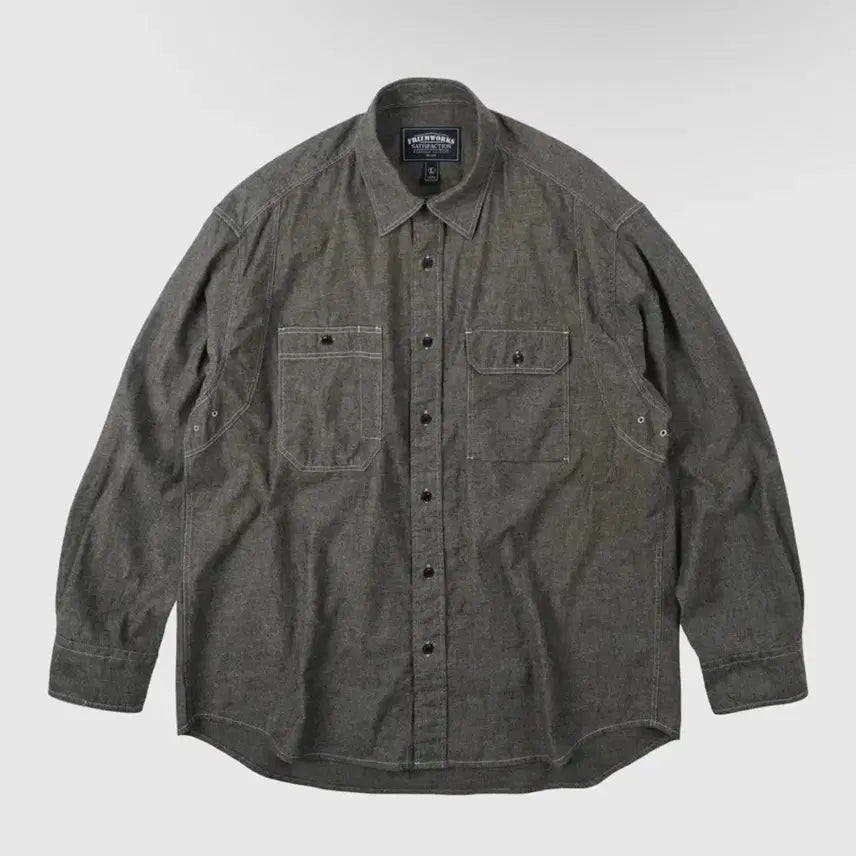 [BUNJANG] Prism Works Chambray Work Shirt / 프리즘웍스 CHAMBRAY WORK SHIRT 셔츠 판매