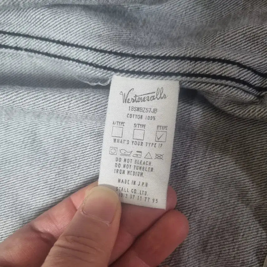 [BUNJANG] West Overall Denim Jacket / 웨스트오버롤즈 데님자켓