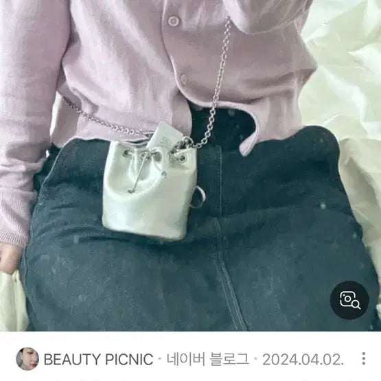 [BUNJANG] MUR Muffin Bag White / MUR 머핀백 화이트