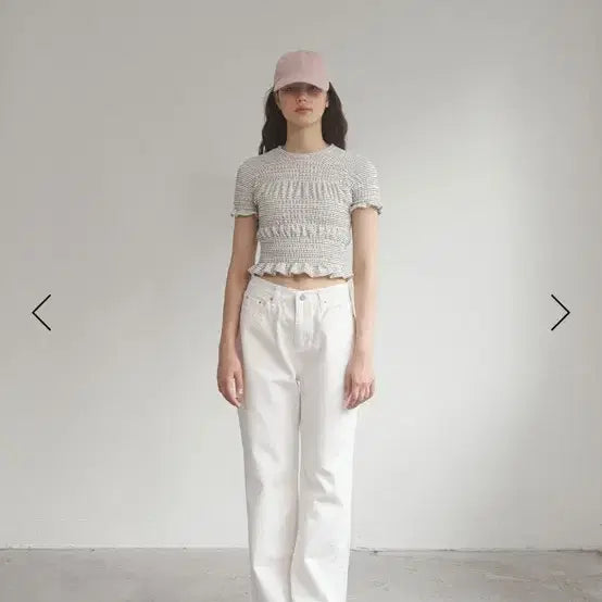 [BUNJANG] Lillycotts Ritz White Jeans / Lillycotts 릴리코츠 ritz white jeans 새제품 택O